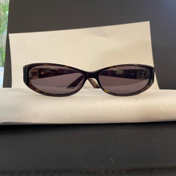 Gucci Women's Tortoise Sunglasses - Picture 1 of 5
